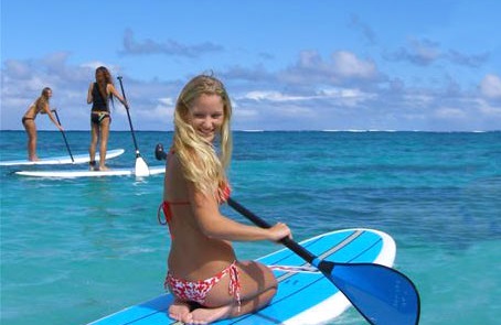 paddle surf chicas