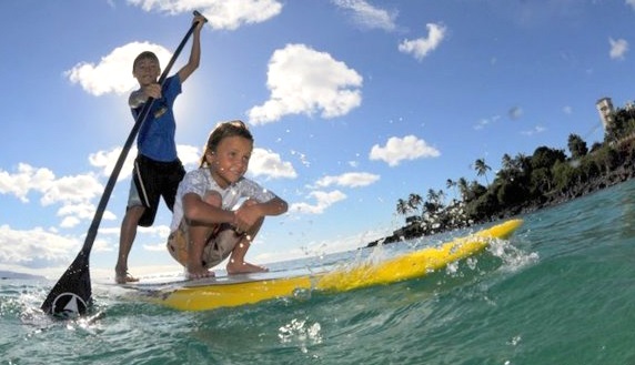 paddle surf niños